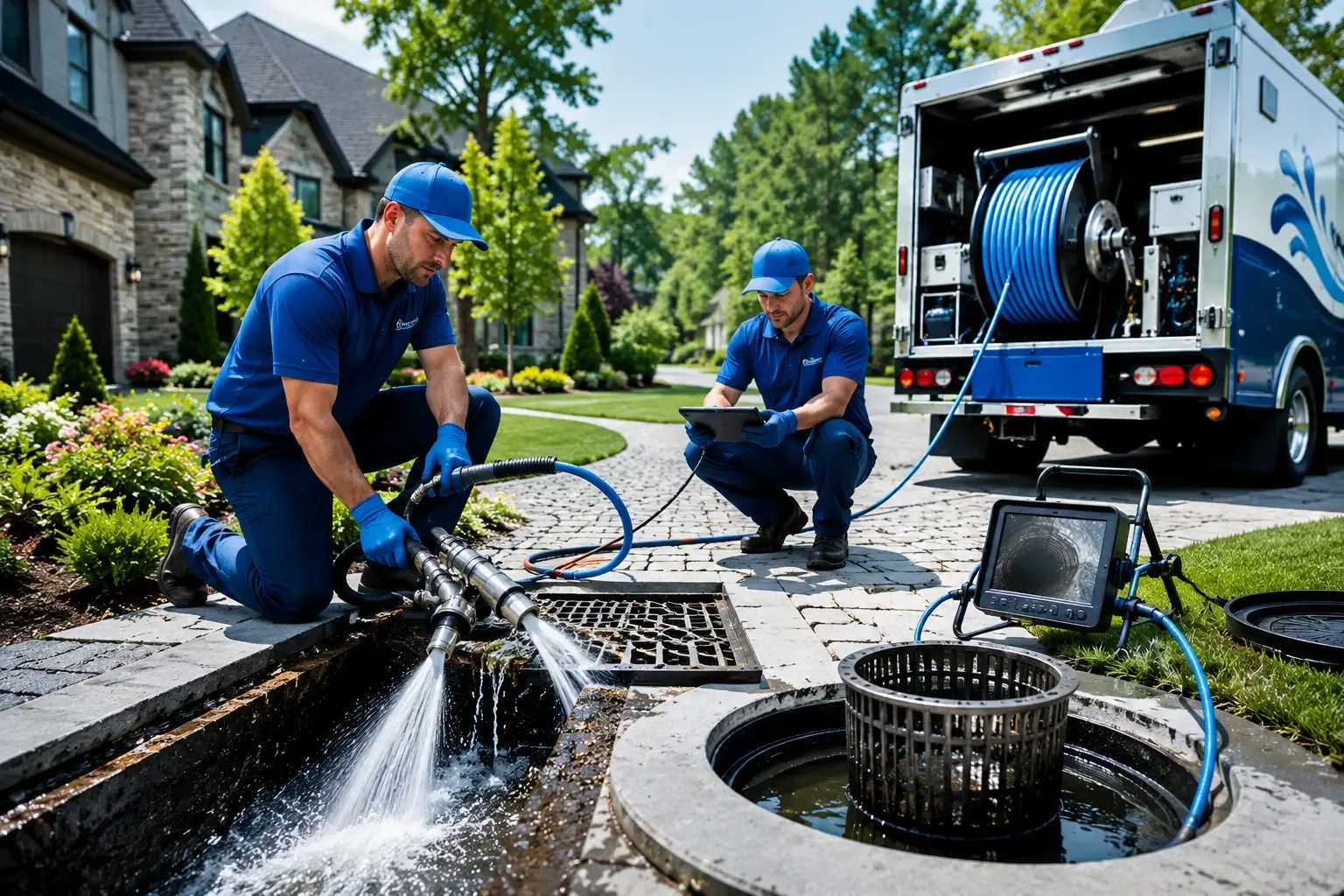 Local outdoor drain cleaning professionals in Glen, NH